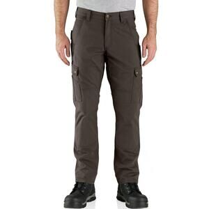 Carhartt Cargo Work Pant Relaxed Fit Rugged Flex Ripstop in Dark Coffee Sz 40x32